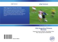 Capa do livro de 1952 Argentine Primera División 