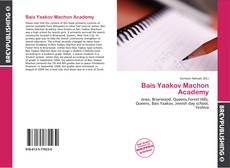 Portada del libro de Bais Yaakov Machon Academy