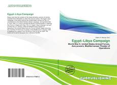 Buchcover von Egypt–Libya Campaign