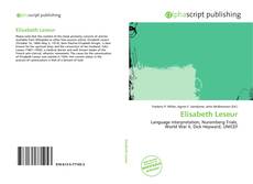 Bookcover of Elisabeth Leseur
