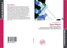 Couverture de Egon Mayer