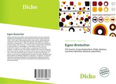 Capa do livro de Egon Bretscher 