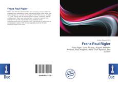 Bookcover of Franz Paul Rigler