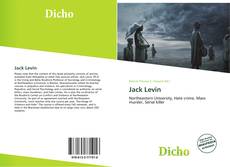 Copertina di Jack Levin