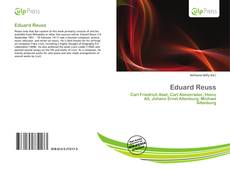 Bookcover of Eduard Reuss