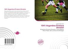 Capa do livro de 1941 Argentine Primera División 