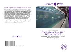 Capa do livro de GWR 4900 Class 5967 Bickmarsh Hall 