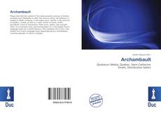 Bookcover of Archambault