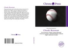 Bookcover of Claude Rossman