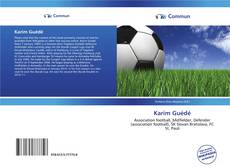 Capa do livro de Karim Guédé 