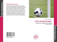 Portada del libro de 1954–55 Allsvenskan