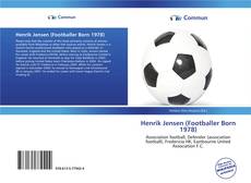 Capa do livro de Henrik Jensen (Footballer Born 1978) 