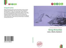 Portada del libro de Greg Krischke