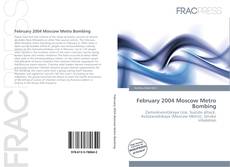 Portada del libro de February 2004 Moscow Metro Bombing