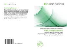 Bookcover of Geochang Massacre