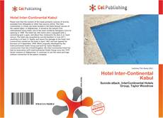 Buchcover von Hotel Inter-Continental Kabul