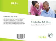 Capa do livro de Geilston Bay High School 