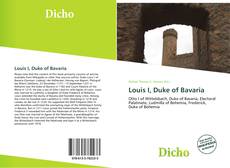 Capa do livro de Louis I, Duke of Bavaria 