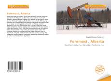 Bookcover of Foremost, Alberta