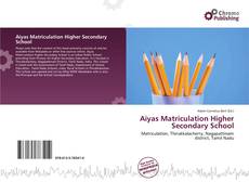 Copertina di Aiyas Matriculation Higher Secondary School