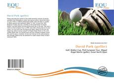 Capa do livro de David Park (golfer) 