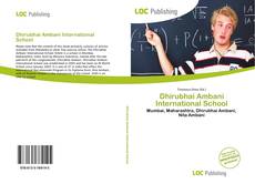 Bookcover of Dhirubhai Ambani International School