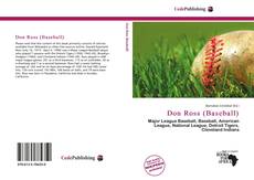 Capa do livro de Don Ross (Baseball) 