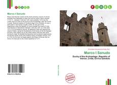 Portada del libro de Marco I Sanudo