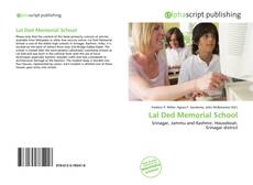 Bookcover of Lal Ded Memorial School