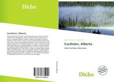 Capa do livro de Cardston, Alberta 