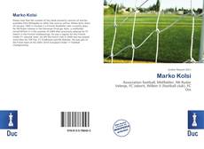 Bookcover of Marko Kolsi