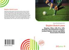 Dayton Dutch Lions的封面