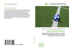 Bookcover of Alex Konstantinou