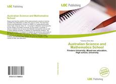 Couverture de Australian Science and Mathematics School