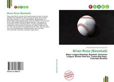 Bookcover of Brian Rose (Baseball)