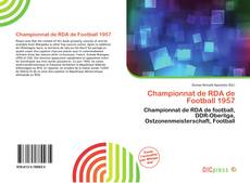 Championnat de RDA de Football 1957的封面