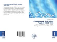 Bookcover of Championnat de RDA de Football 1954-1955