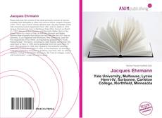 Capa do livro de Jacques Ehrmann 