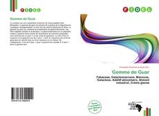 Buchcover von Gomme de Guar