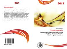 Bookcover of Galactosémie