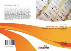 Buchcover von John Wesley Work III