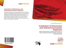 Bookcover of Institution of Electronics and Telecommunication Engineers