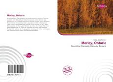 Capa do livro de Morley, Ontario 