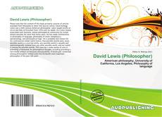 Buchcover von David Lewis (Philosopher)