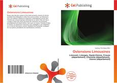 Buchcover von Ostensions Limousines