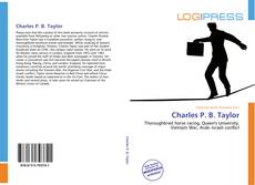 Bookcover of Charles P. B. Taylor