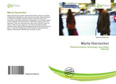 Buchcover von Marta Harnecker