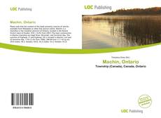 Capa do livro de Machin, Ontario 