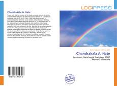 Capa do livro de Chandrakala A. Hate 