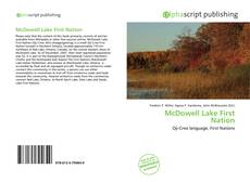Bookcover of McDowell Lake First Nation